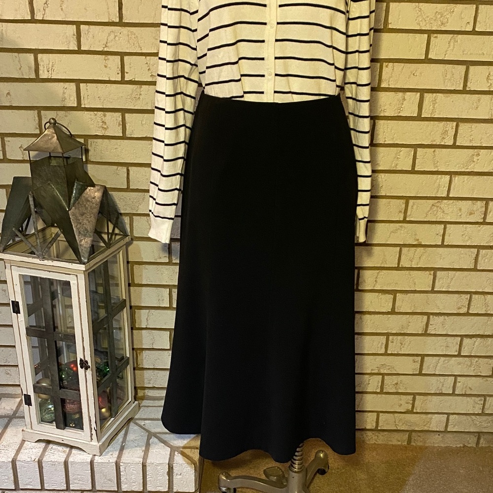East 5th Classic Black A-Line Skirt